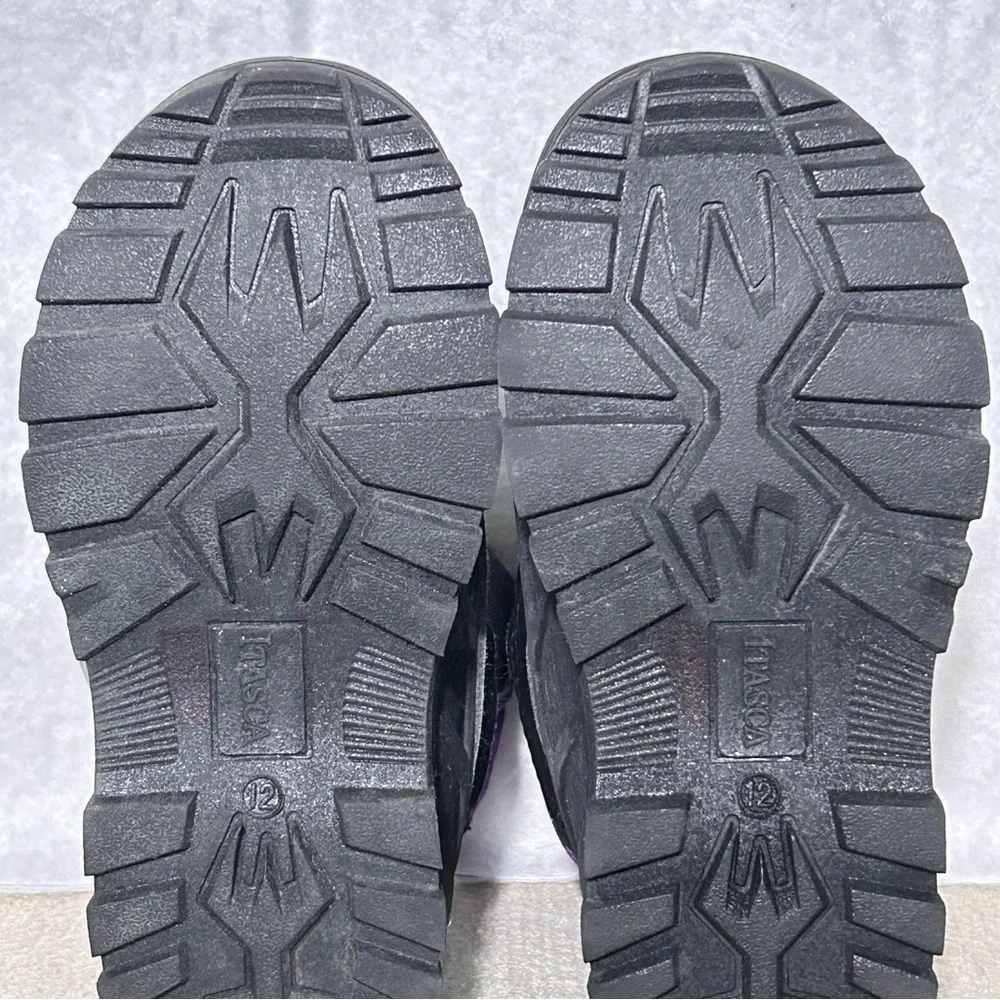 Itasca Cerebus Toddlers/Kids Grey/Purple Insulated Waterproof Winter Boots SZ 12